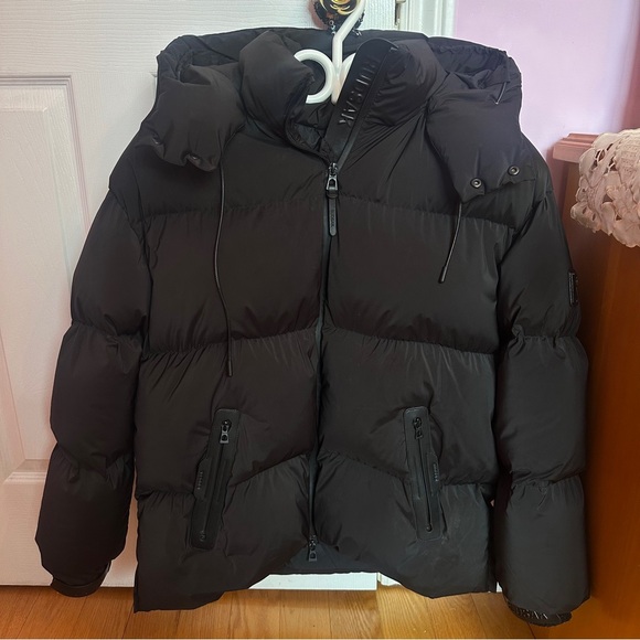 RUDSAK Jackets & Blazers - Rudsak Black Puffer Jacket Medium